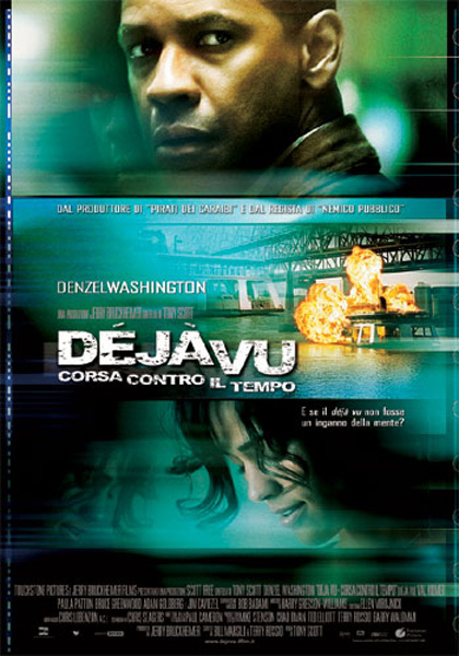 Deja Vu film di fantascienza thriller con Denzel Washington e Paula Patton