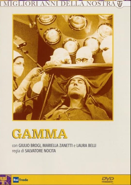 Gamma sceneggiato RAI di fantascienza con Giulio Brogi