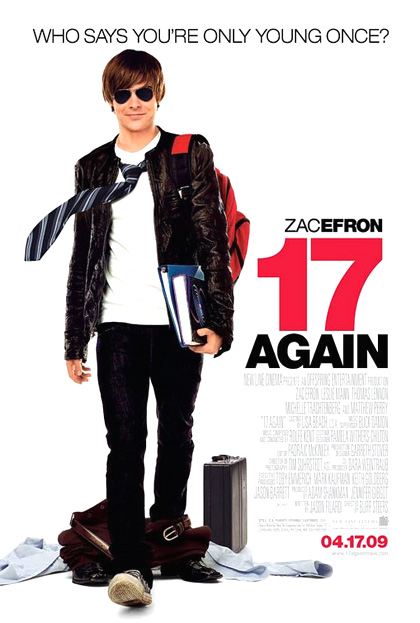 17 again - ritorno al liceo - film commedia fantastico con Zac Efron