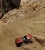 Star Trek -. Il futuro ha inizio - Il reboot di Star trek, di JJ Abrams con Chris Pine e Zachary Quinto scena della corsa in auto