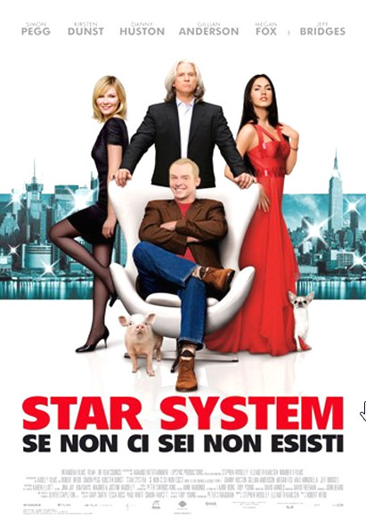 Star System - Se non ci sei non esisti - film  commedia con Simon Pegg