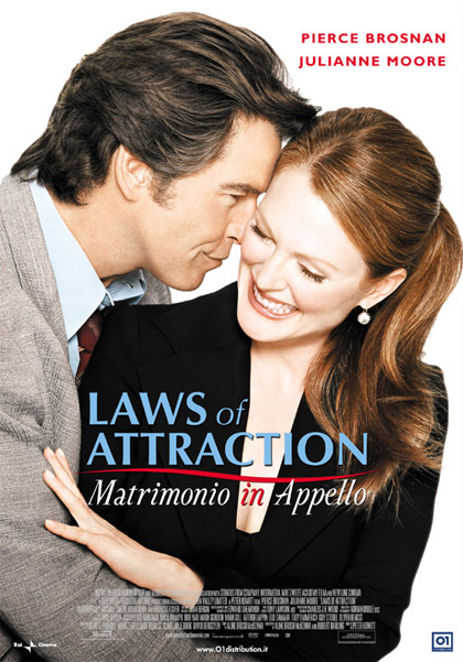 Laws of attraction - Matrimonio  in appello - film commedia con Pierce Brosnan e Julianne Moore