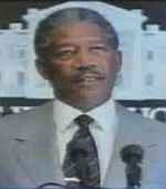 Deep Impact film catastrofico scena con Morgan Freeman