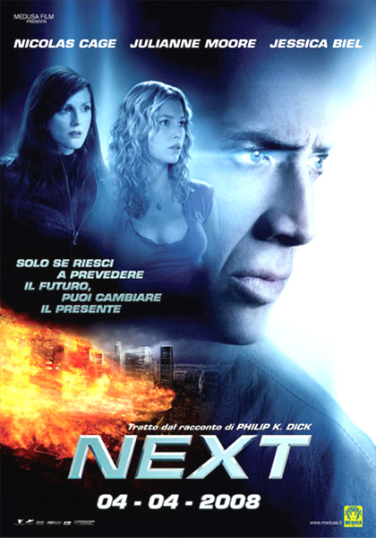 Next film di fantascienza con Nicolas Cage