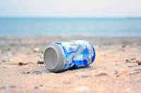 Rifiuti sulla spiaggia